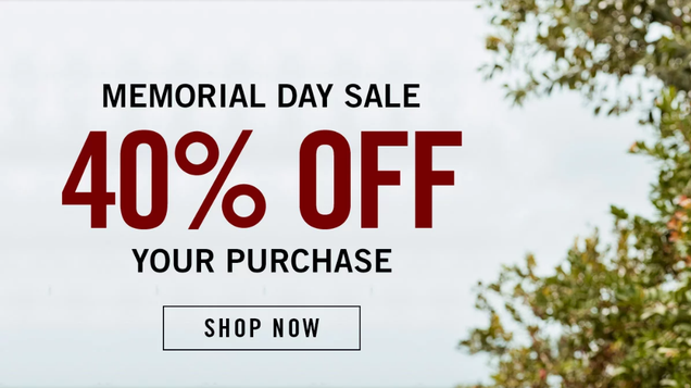 40% Off Sitewide, Plus an Extra 15% Off | Perry Ellis | Promo code AFFILIATE15 (use code FREESHIPPING for free shipping)
